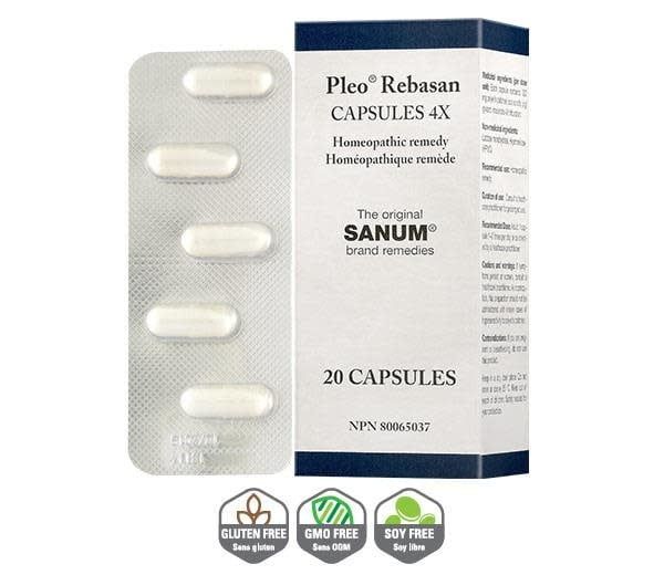 SANUM PLEO REBASAN CAPSULES 4X 20CAPS