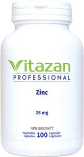 VITAZAN ZINC (25MG) 100 VCAPS