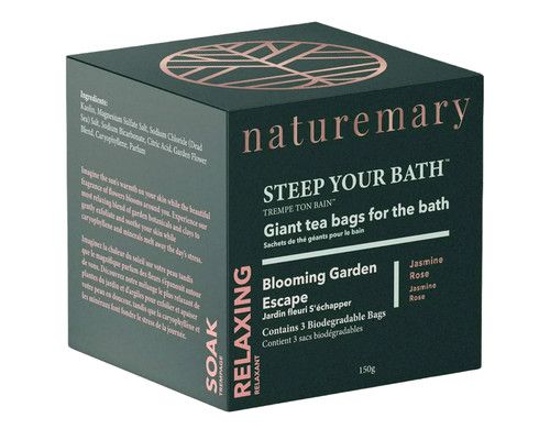 NATUREMARY BATH TEA BAGS - BLOOMING GARDEN ESCAPE 150G (DISCONTINUED)