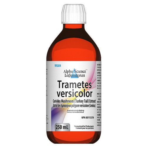 ALPHA SCIENCE LABS CORIOLUS (TURKEY TAIL) EXTRACT 250ML