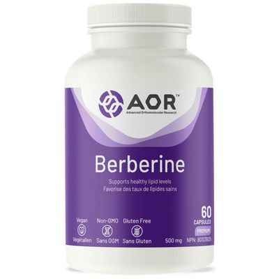 AOR BERBERINE(500mg) 60 CAPS AOR BERBERINE(500mg) 60 CAPS