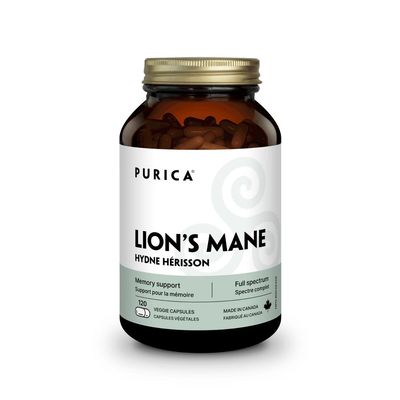 PURICA LION'S MANE 120 VEGAN CAPS