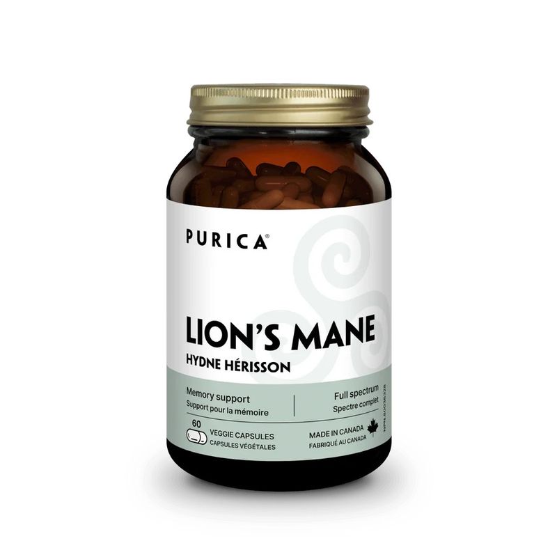 PURICA LION'S MANE 60 CAPS