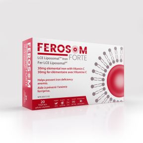 FEROSOM FORTE LCE LIPOSOMAL IRON 20 VCAP