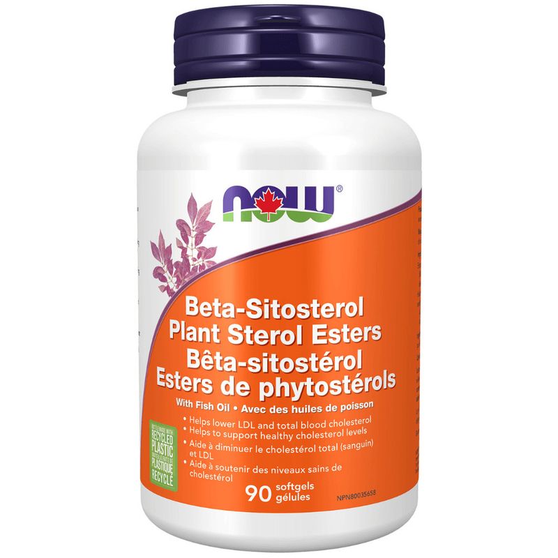 NOW BETA SITOSTEROL W/FISH OIL 90 SOFTGELS