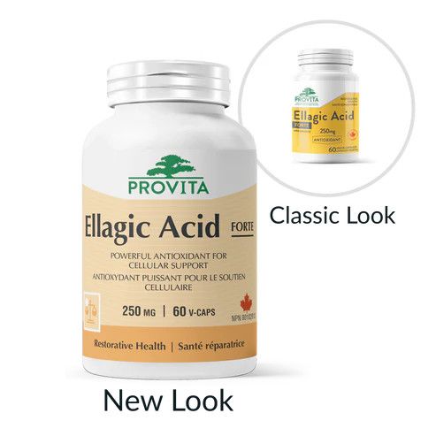 PROVITA ELLAGIC ACID 250MG 60VEG CAPS
