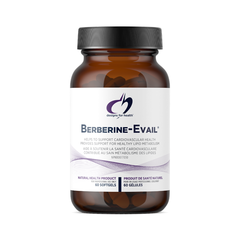 DESIGNS FOR HEALTH BERBERINE EVAIL 60 SOFT GELS