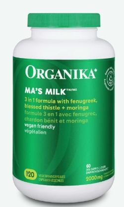ORGANIKA MA'S MILK 120VCAP