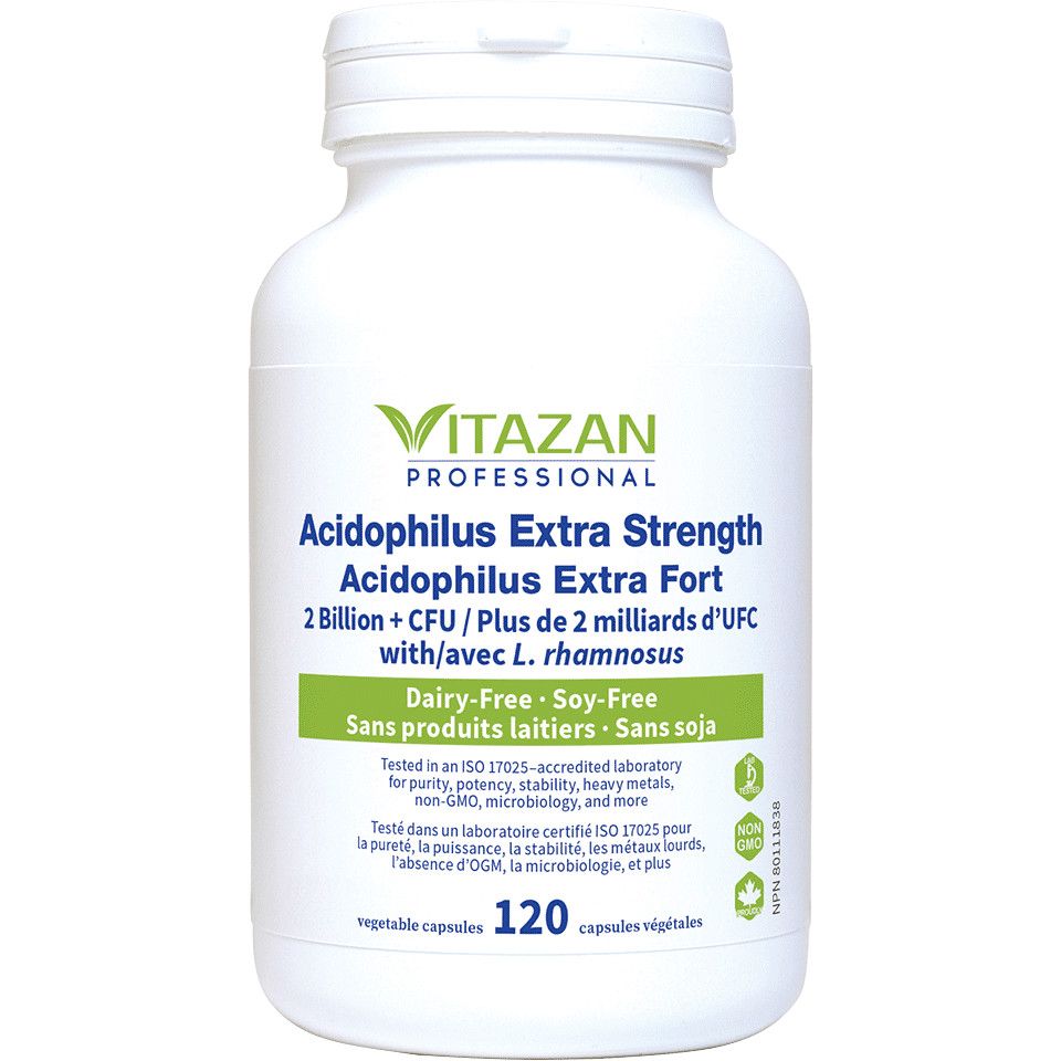 VITAZAN ACIDOPHILUS EXTRA STRENGTH 2BILLION+ 120 VCAPS
