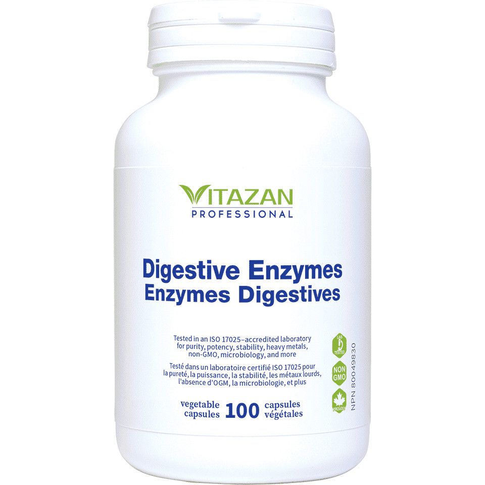 VITAZAN DIGESTIVE ENZYMES 100 VEG CAPS