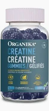 ORGANIKA CREATINE GUMMIES 1000MG 90'S