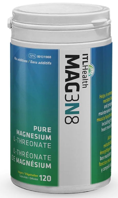 ITL MAGNESIUM L THREONATE 120 VEG CAPS