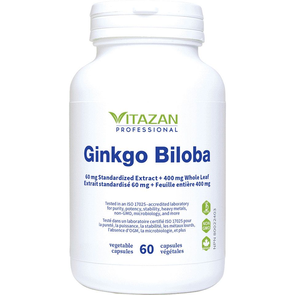 VITAZAN GINKGO BILOBA 60VCAPS