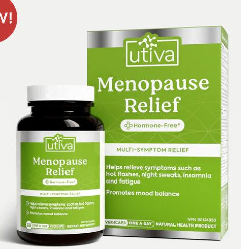 UTIVA MENOPAUSE RELIEF 30 VEG CAPS