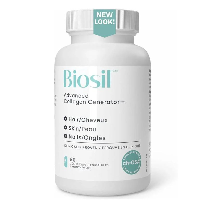 BIOSIL ADVANCED COLLAGEN GENERATOR 60 LIQUID CAPS