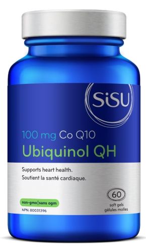SISU UBIQUINOL QH 100MG 60 SOFT GELS