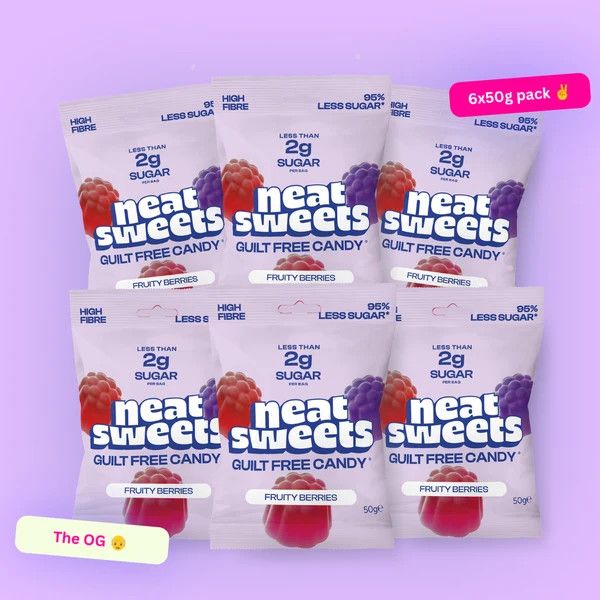 NEAT SWEETS FRUITY BERRY BEARS 50G