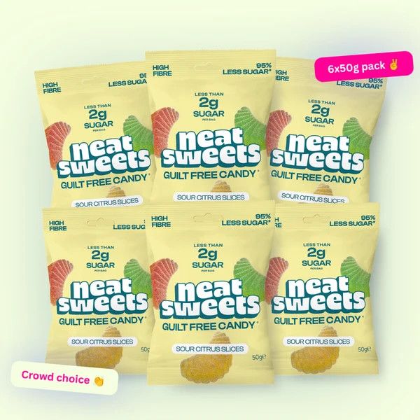 NEAT SWEETS SOUR CITRUS BEARS 50G