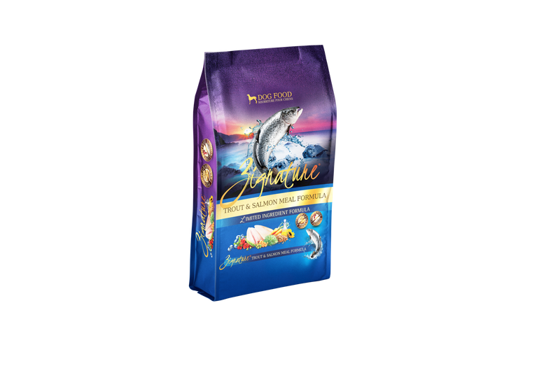 Zignature Dog Food Trout &amp; Salmon Meal Formula