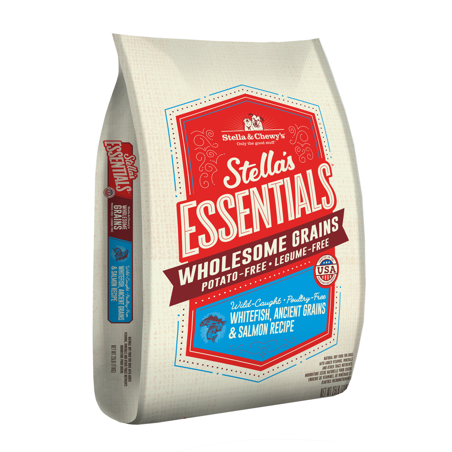 Stella &amp; Chewy's Whitefish w/ Salmon &amp; Ancient Grains Essentials