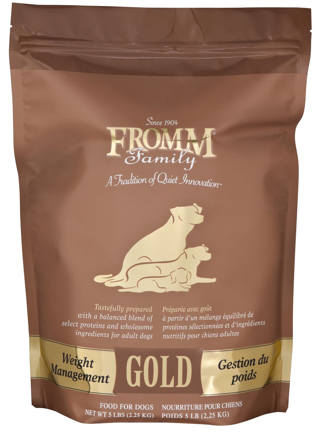 Fromm Gold Dog Foods Weight Management, Bag Size: 5 lb, Flavor: Weight Management