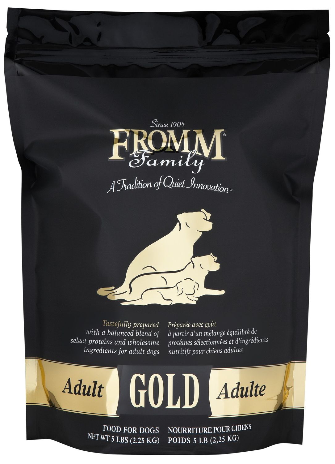 Fromm Gold Dog Foods Adult, Bag Size: 5 lb, Flavor: Adult