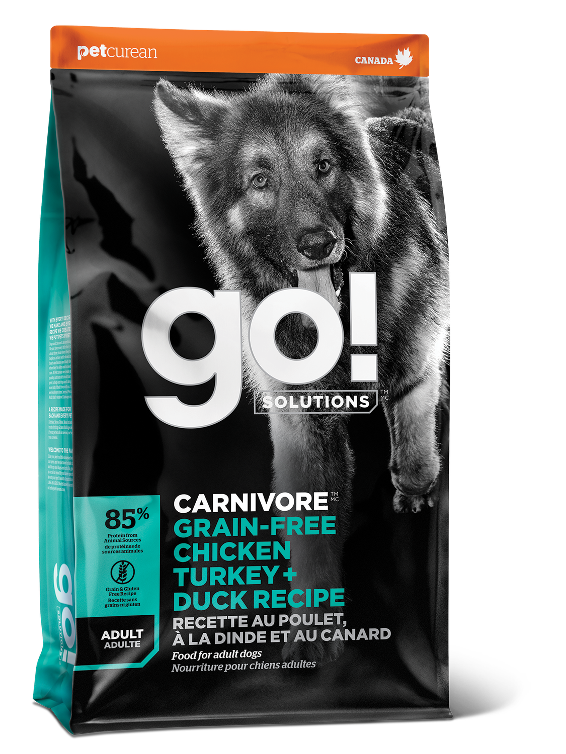 Go Dog Carnivore Chicken/Turkey/Duck, Size: 3.5