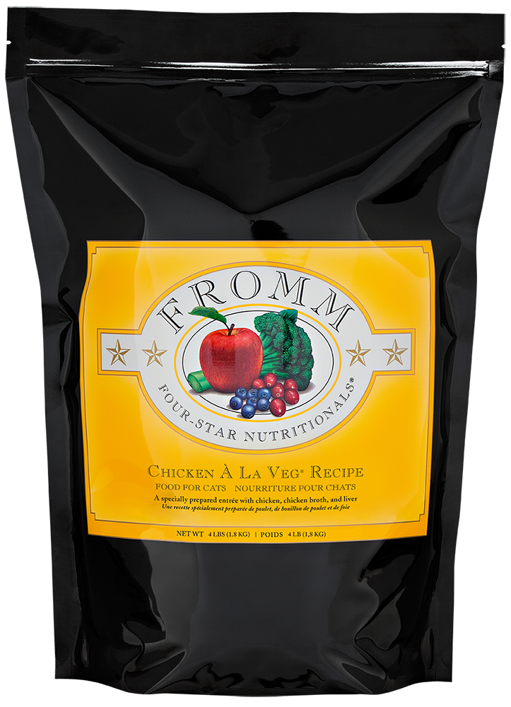 Fromm Four Star Cat Chicken A La Veg , Size: 4 lb