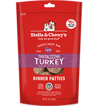 Stella &amp; Chewy's Freeze Dried Raw Dog Turkey Patties