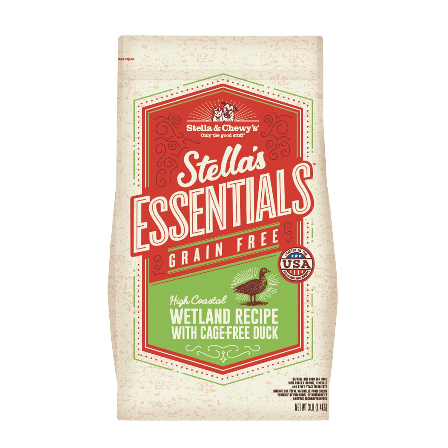 Stella &amp; Chewy's Wetland Duck Essentials, Size: 3 lb