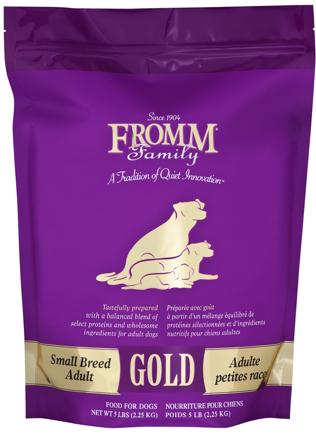 Fromm Gold Dog Foods Small Breed Adult, Bag Size: 5 lb, Flavor: Small Breed Adult