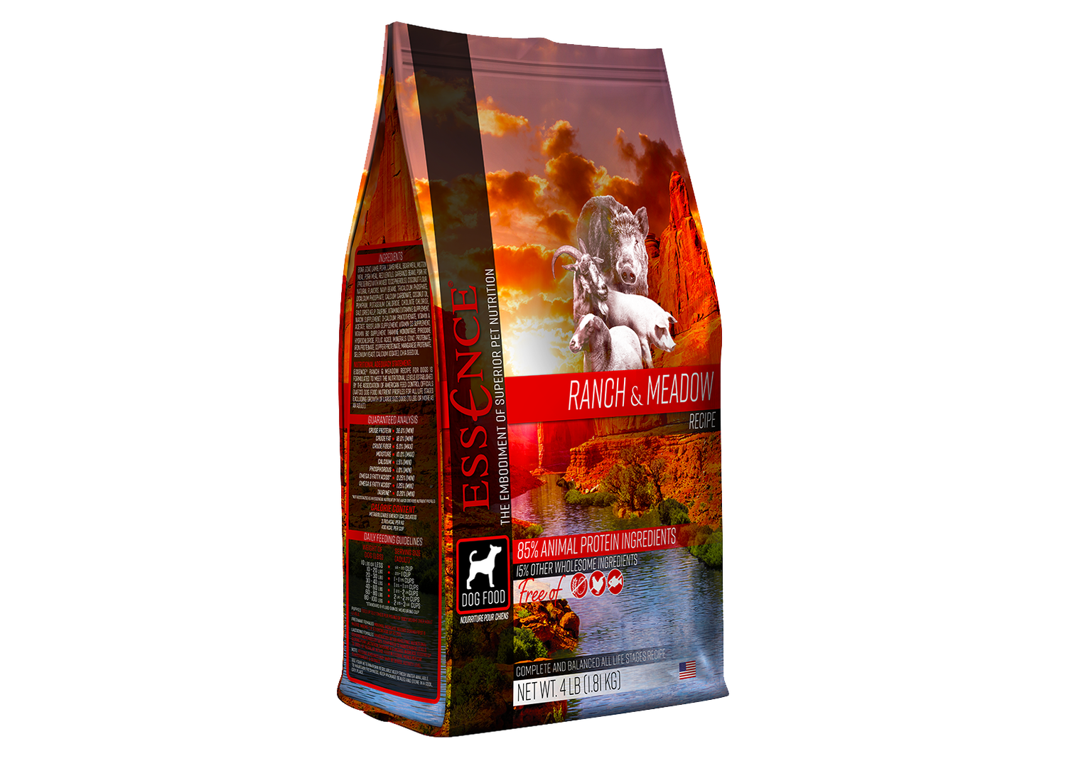 Essence  Dog Food Ranch &amp; Meadow