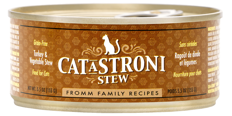 Fromm Catastroni Turkey Veg Stew Canned Food 5.5oz