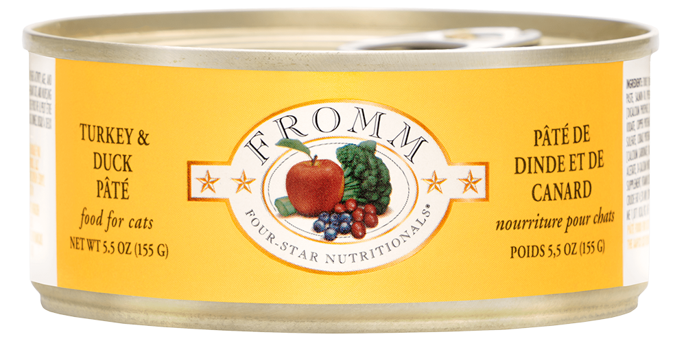 Fromm Four Star Turkey / Duck Pate Cat 5.5oz