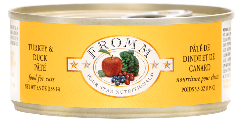 Fromm Four Star Turkey / Duck Pate Cat 5.5oz