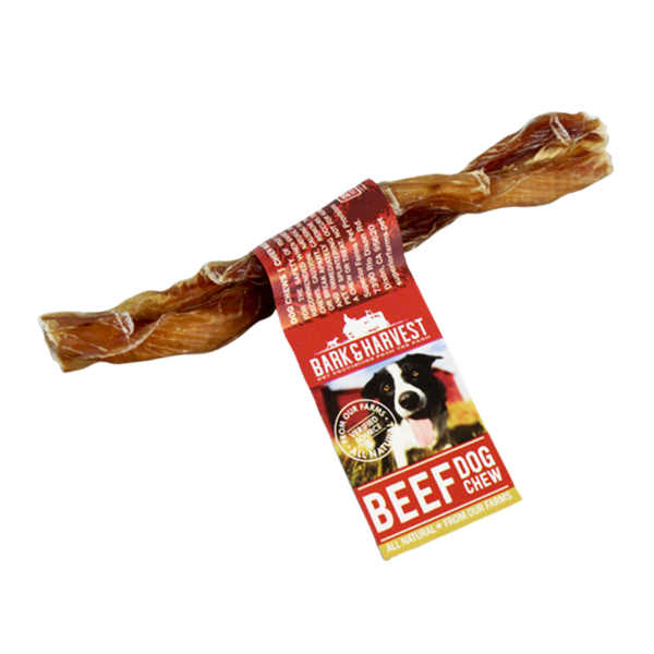 Bark &amp; Harvest BEEF PIZZLE TWIST 6in 30ct