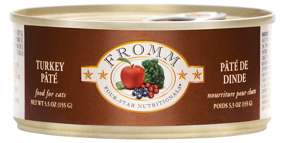 Fromm Cat Turkey Pate can 5.5 oz.