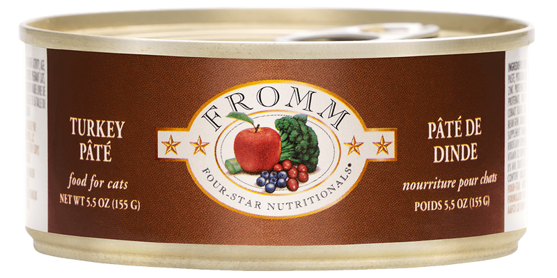 Fromm Cat Turkey Pate can 5.5 oz.