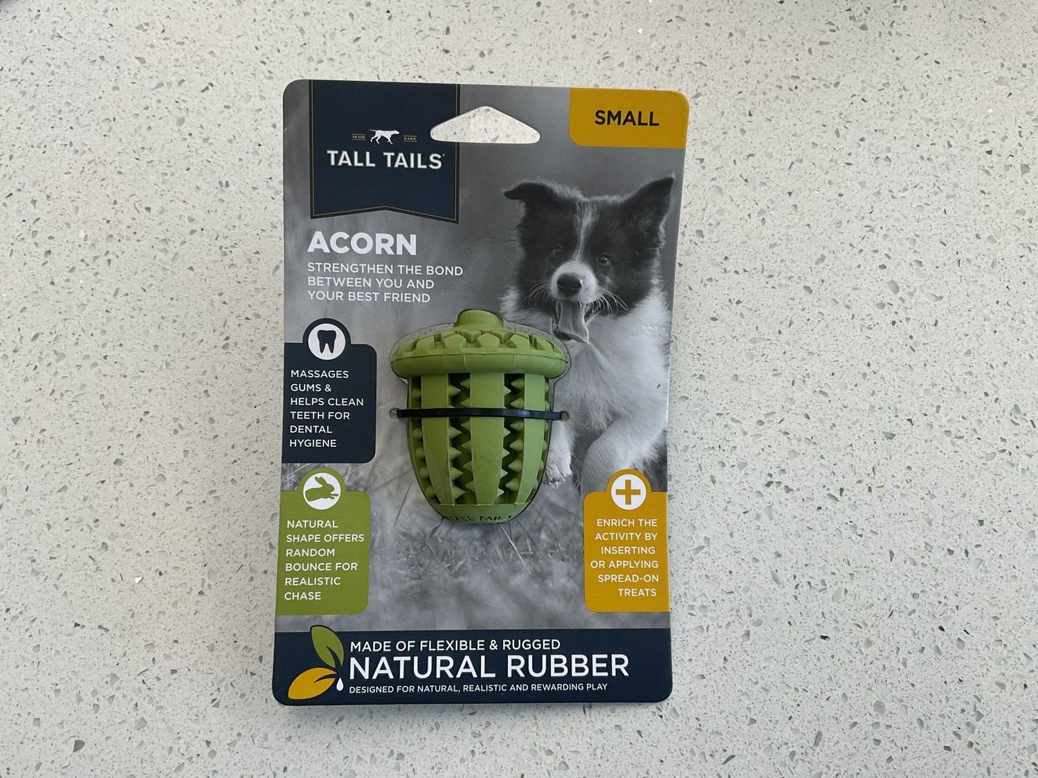 Tall Tails S Rubber Acorn