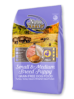 Nutrisource GF Dog Food Small/Medium Puppy
