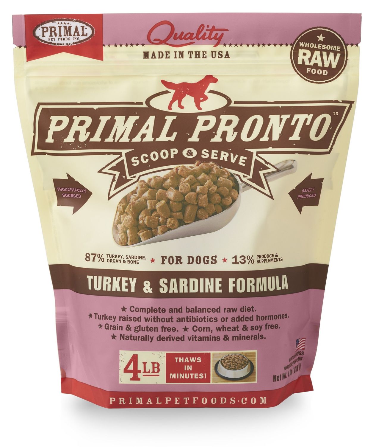 Primal Raw Frozen Canine Pronto