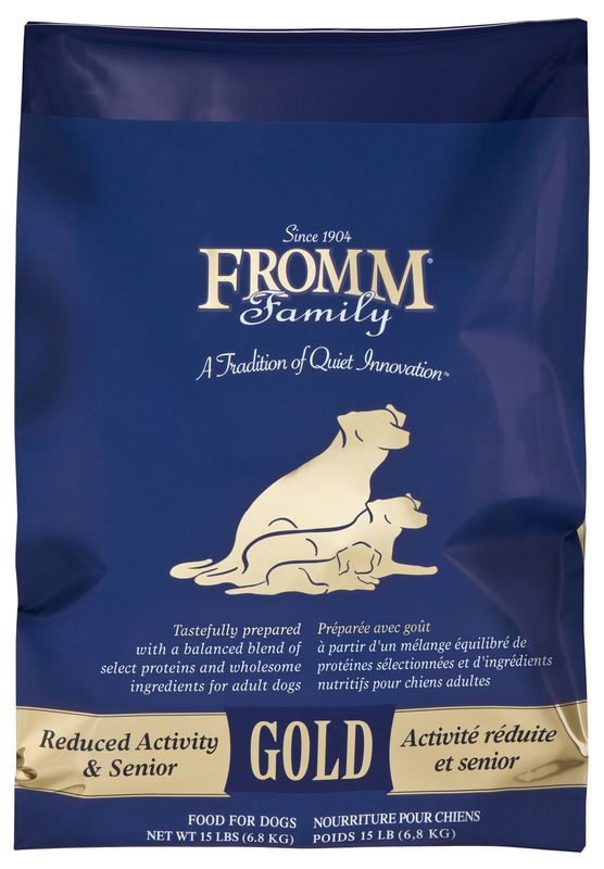 Fromm Gold Dog Foods Senior/Reduced Activity