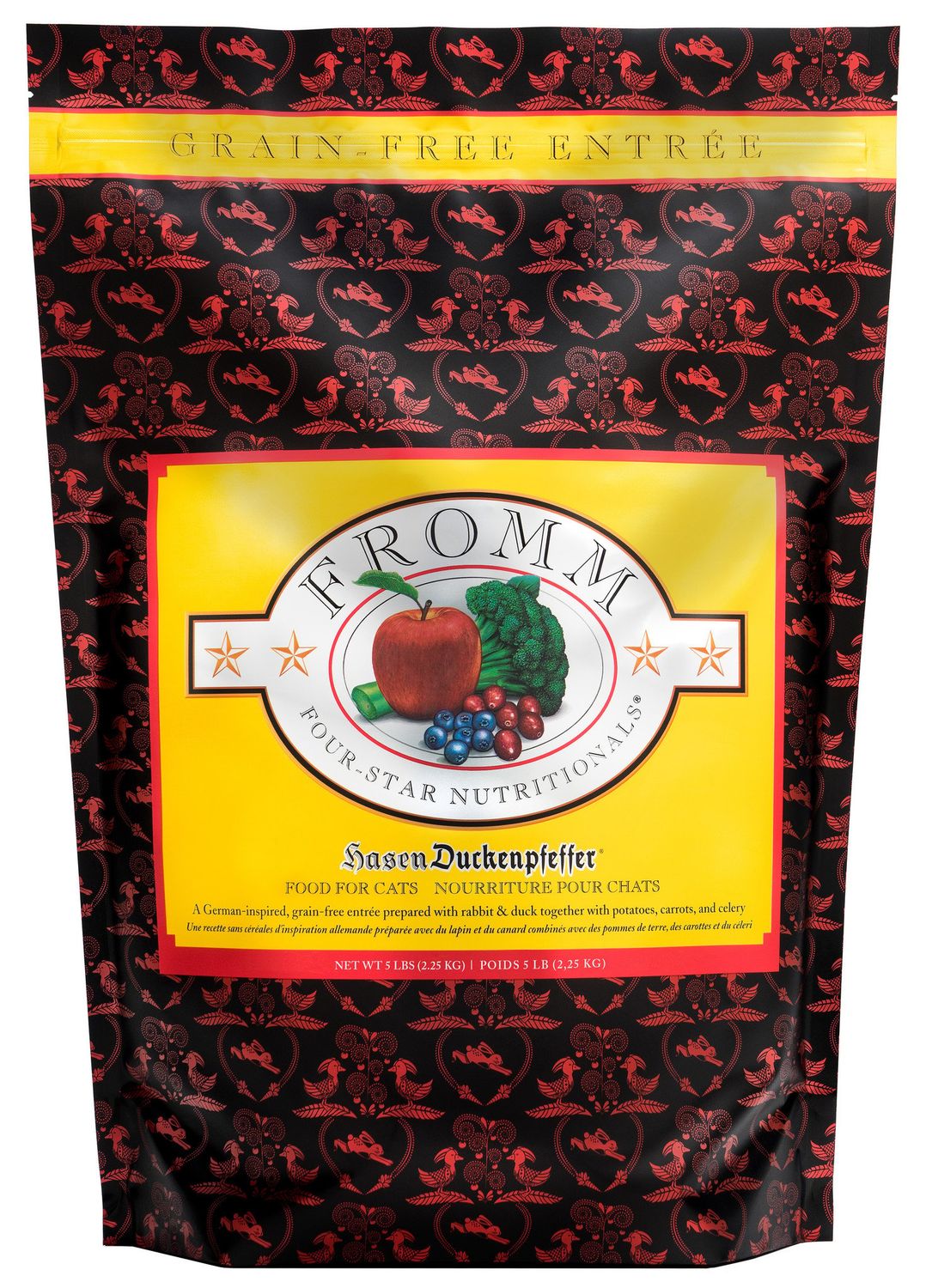 Fromm Four Star GF Cat Food Hasen Duckenpfeffer