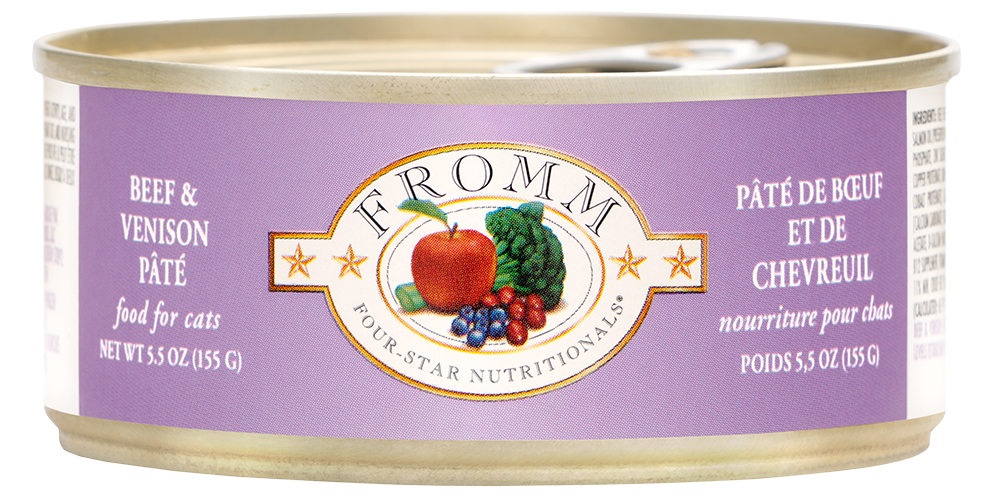 Fromm Cat 4 star Beef&amp;Venison 5.5 oz
