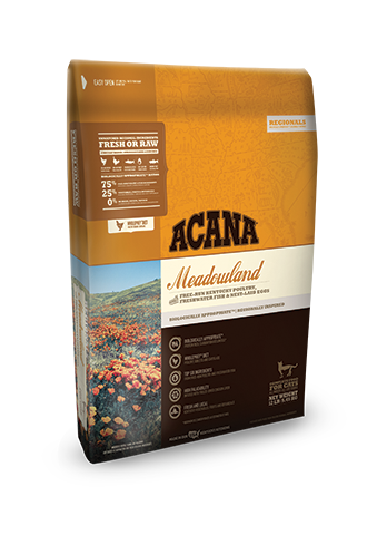 Acana Cat Food Meadowland , Bag Size: 4 lb, Flavor: Meadowland