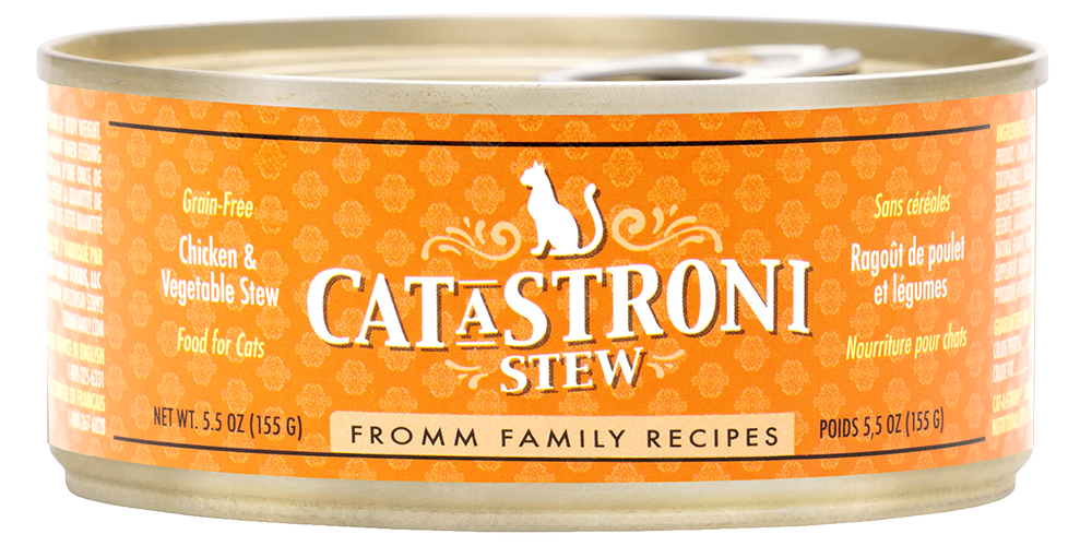 Fromm Catastroni Chicken Veg Stew Canned Food 5.5oz