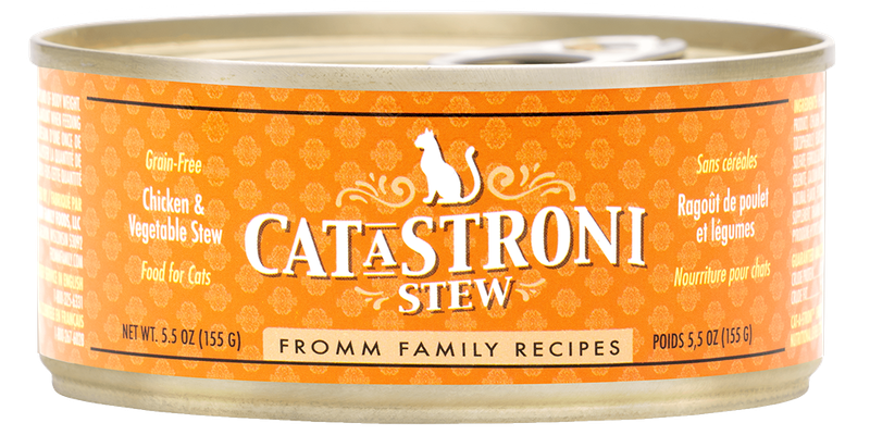 Fromm Catastroni Chicken Veg Stew Canned Food 5.5oz