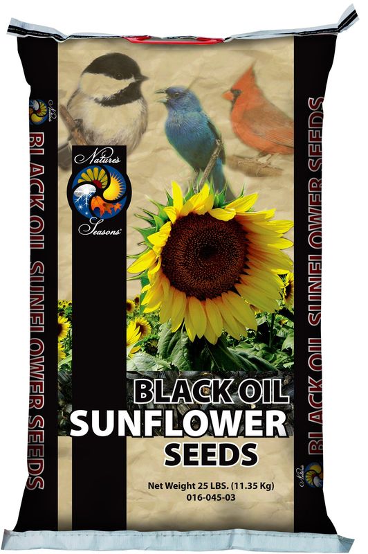 Sunflower 25 lb  Black