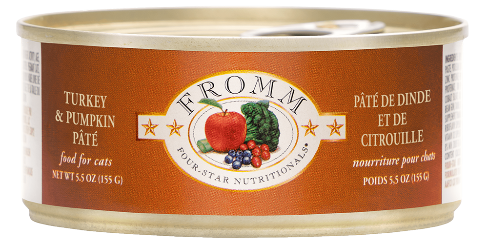 Fromm Cat GF Turkey &amp; Pumpkin can 5.5 oz.