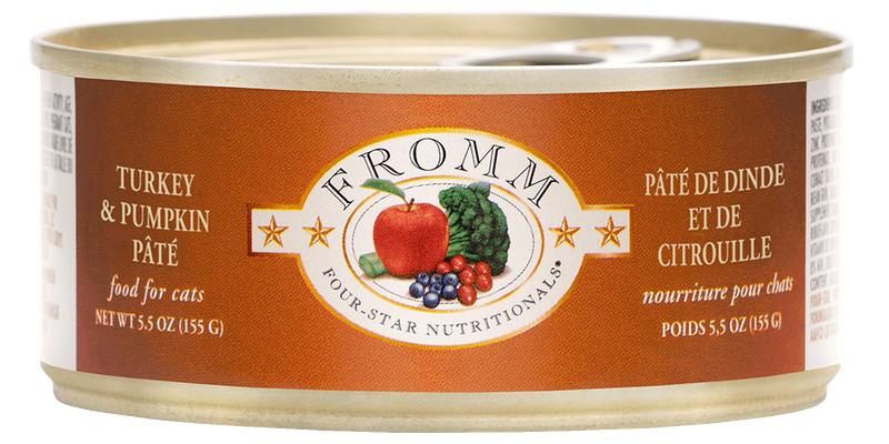 Fromm Cat GF Turkey &amp; Pumpkin can 5.5 oz.